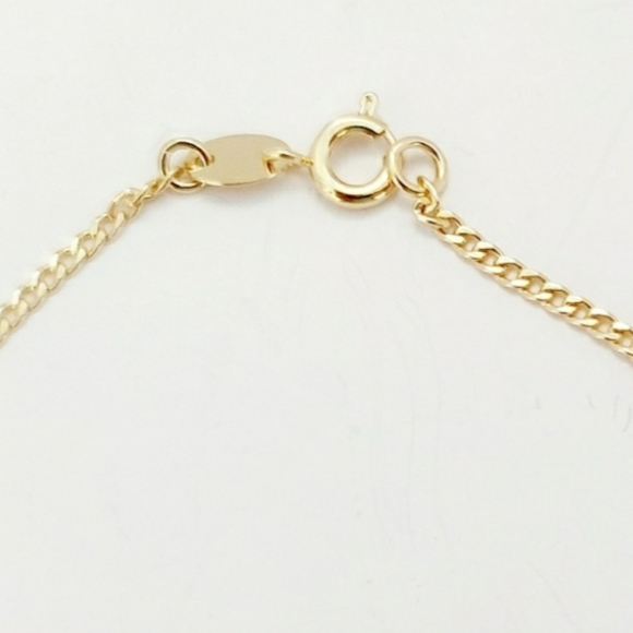 18K GF Heart Charm Little Girl ID Bracelet. New - Picture 6 of 7